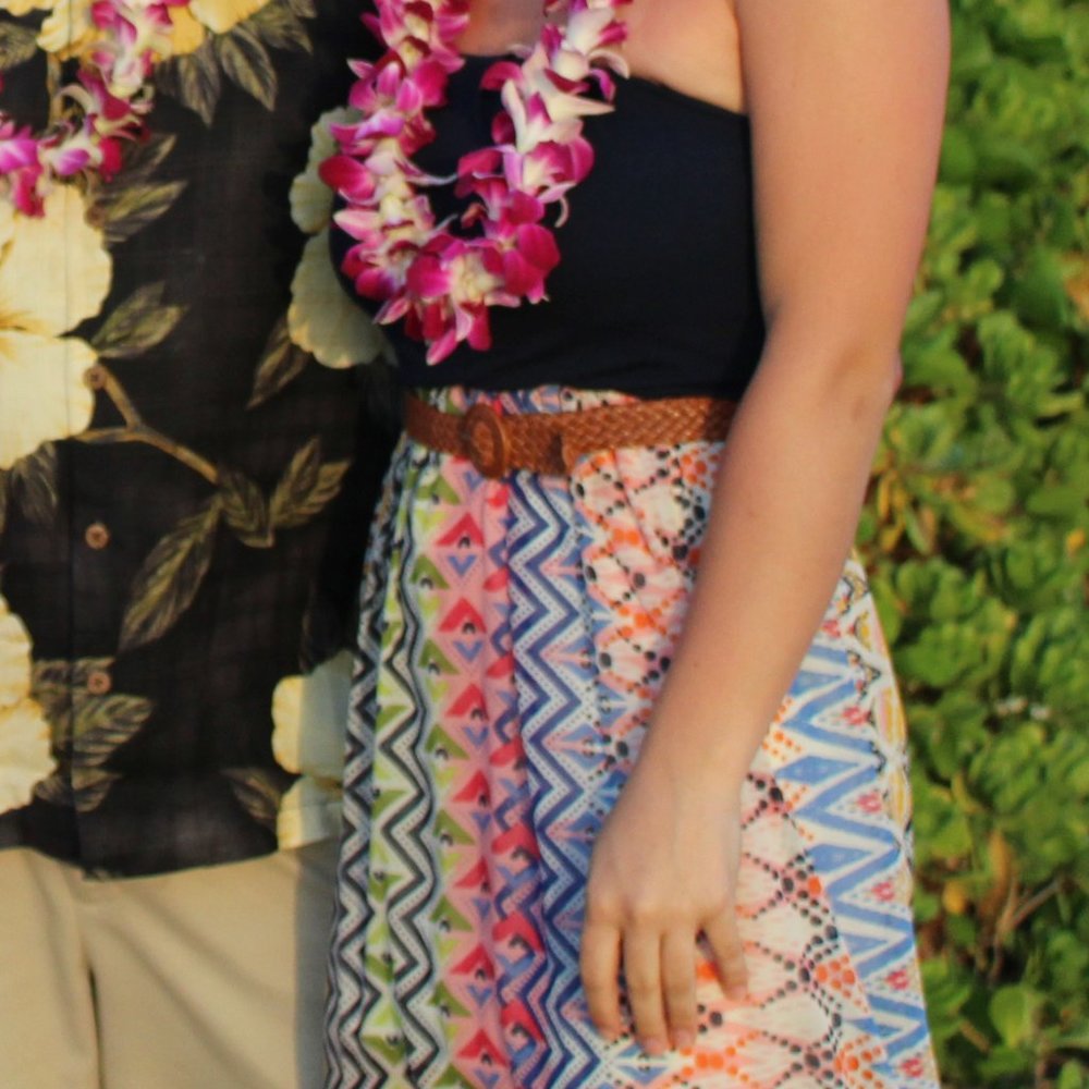 Lily Rose Rainbow Maxi Dress